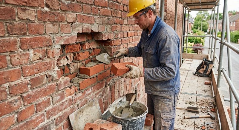 Brick Renovation in Worcester, MA