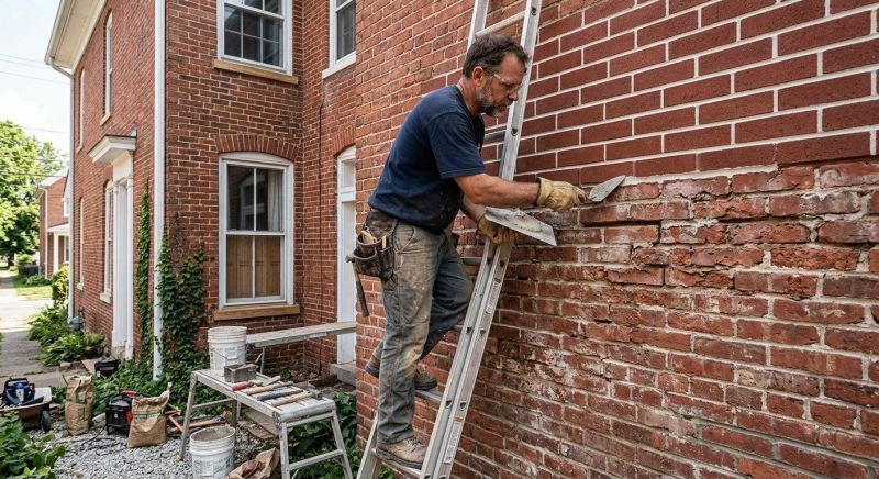Stone Tuckpointing in Cleveland, OH